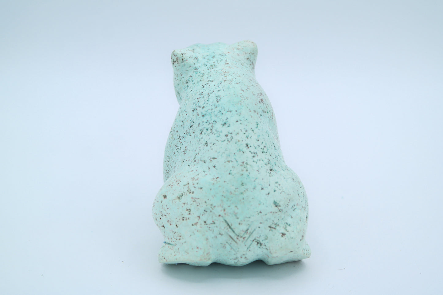 Turquoise Bear Carving