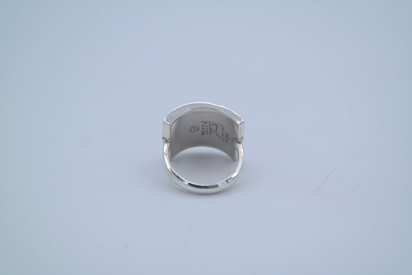 Stone and Shell Inlay Ring