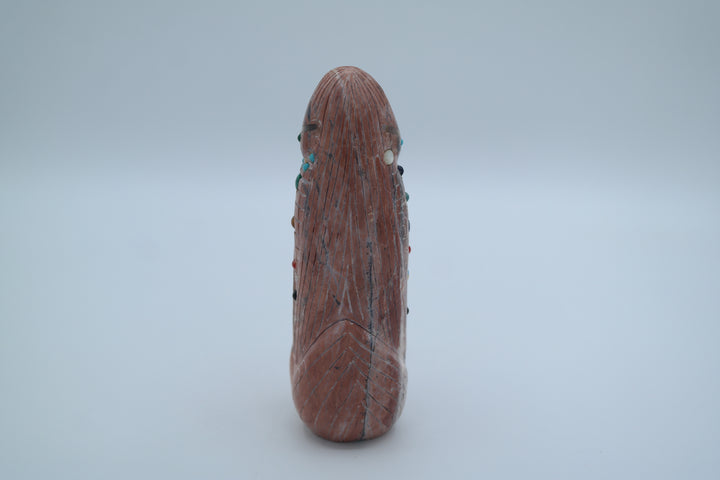Pink Opal Corn Maiden Carving