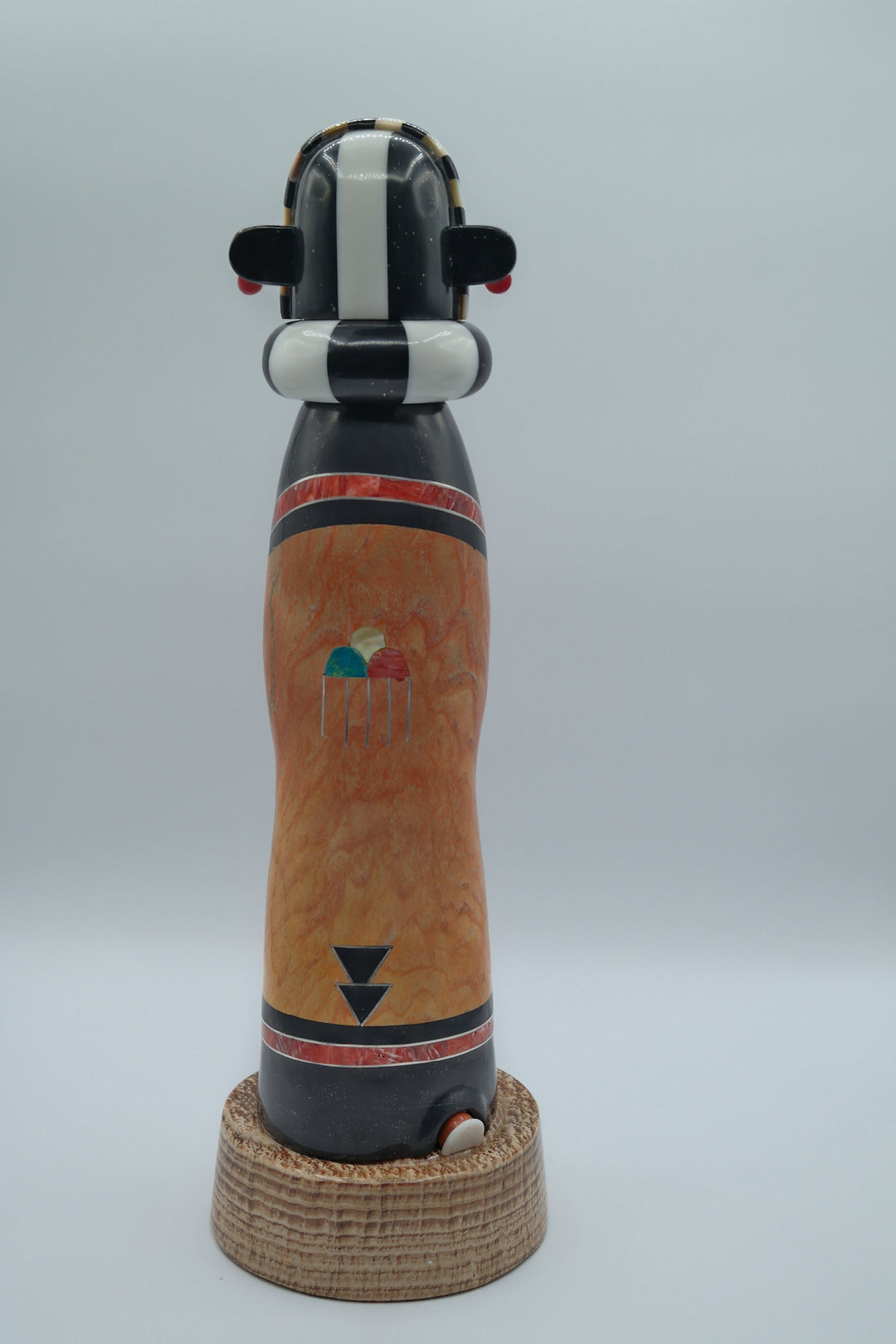 Kokopelli Maiden Gemstone Kachina