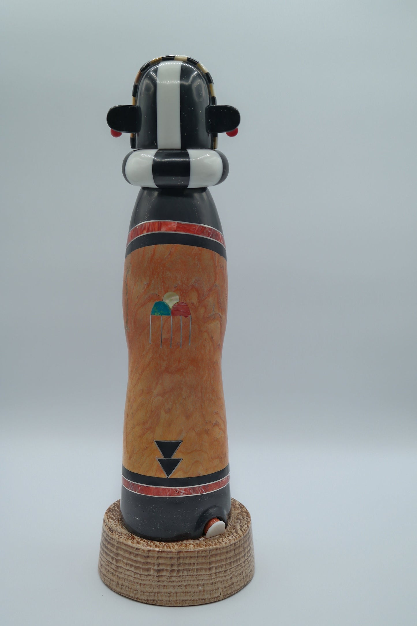 Kokopelli Maiden Gemstone Kachina