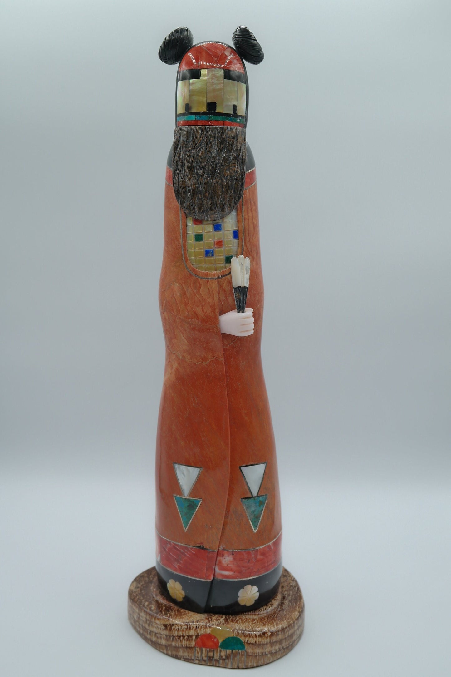 Long Hair Gemstone Kachina