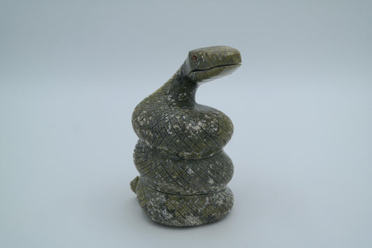 Serpentine Snake Carving