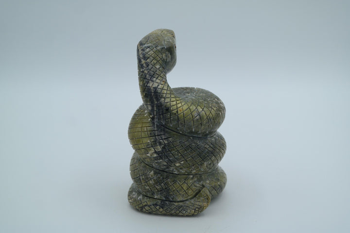 Serpentine Snake Carving