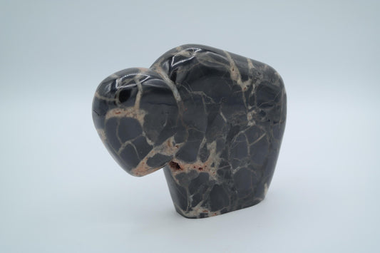 Septarian Simple Bear Carving