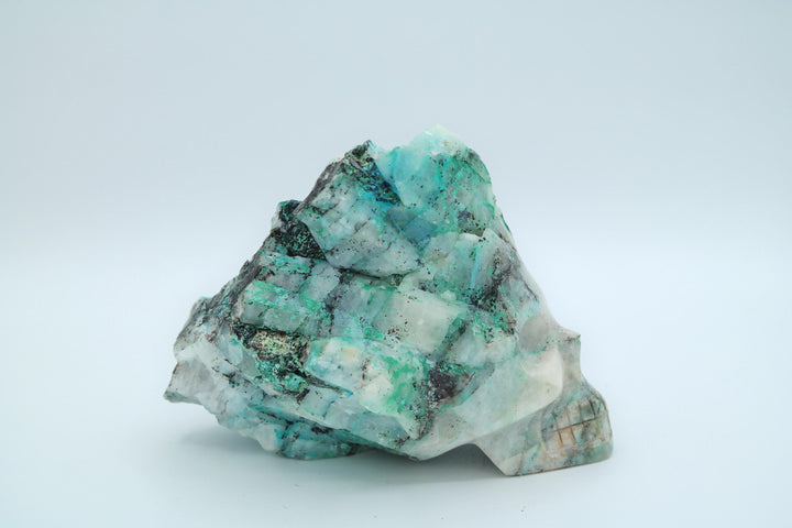 Fluorite Skull Carving