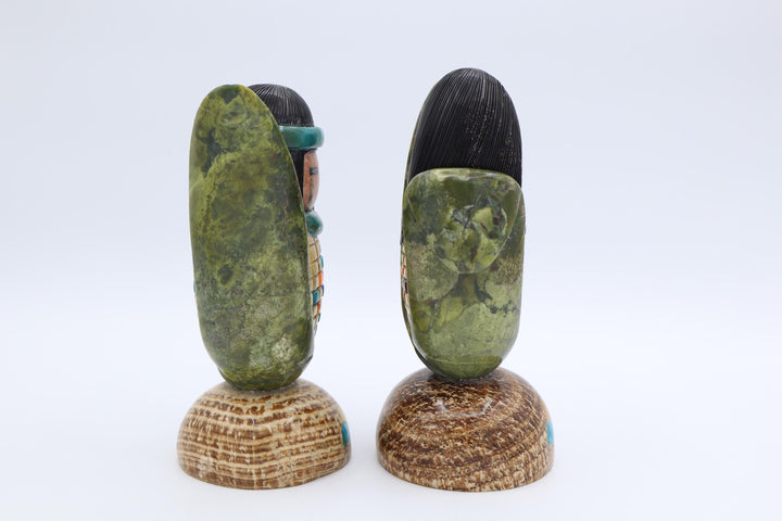 Stone Carving of Corn Maiden Couple