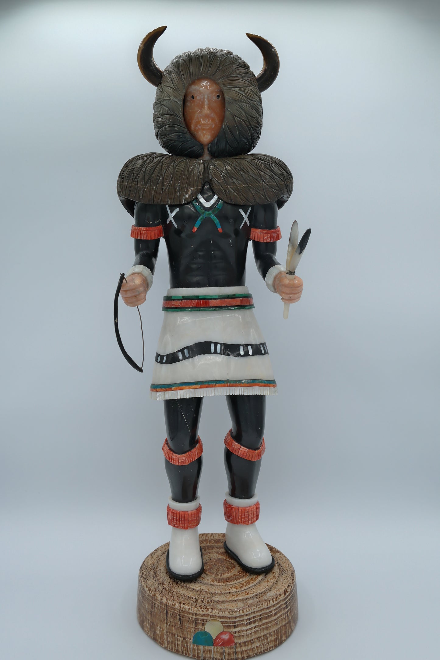 Brown Buffalo Kachina