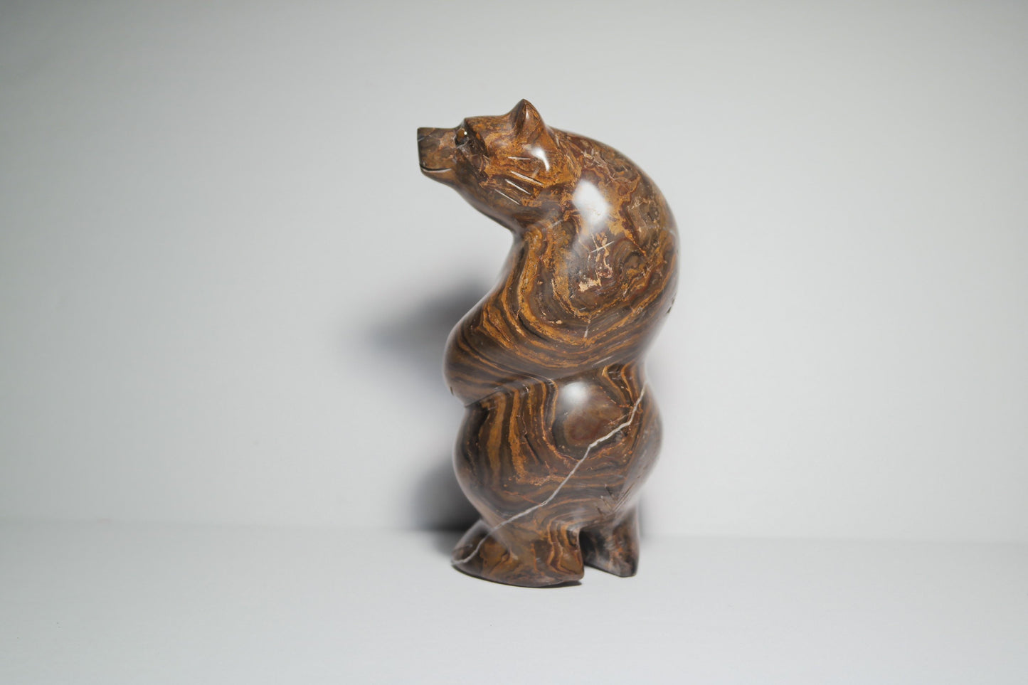 Stromatolite Bear Carving