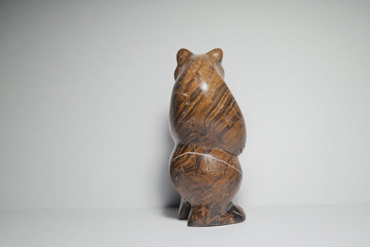 Stromatolite Bear Carving