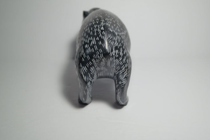 Black Onyx Javelina Carving