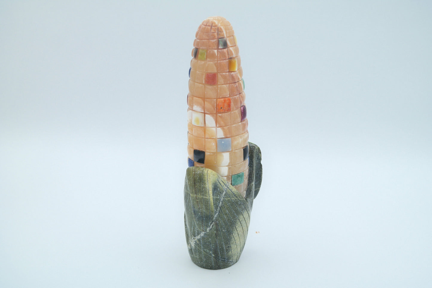 Candy Opal and Serpentine Corn Carving