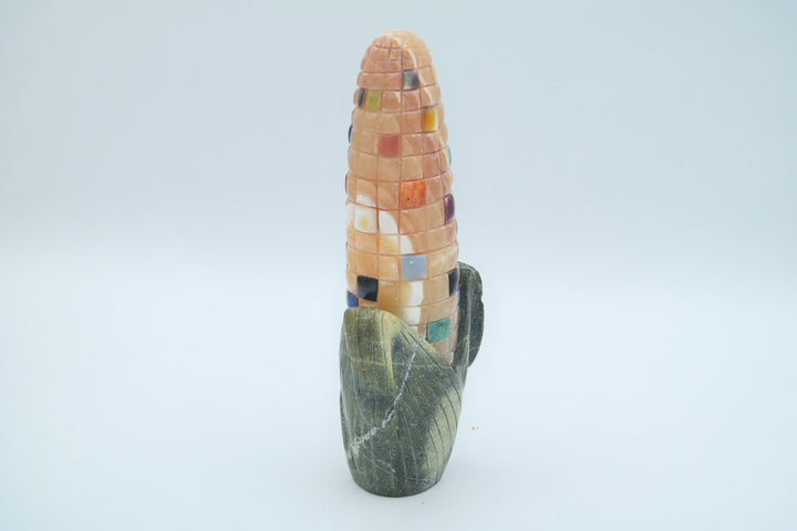 Candy Opal and Serpentine Corn Carving
