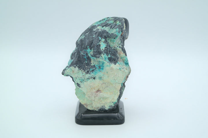 Black Onyx &amp; Turquoise Eagle Head Carving