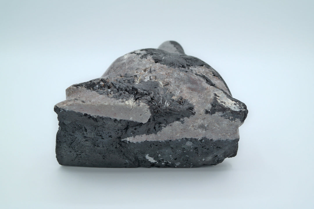 Black Tourmaline Bear Head Carving